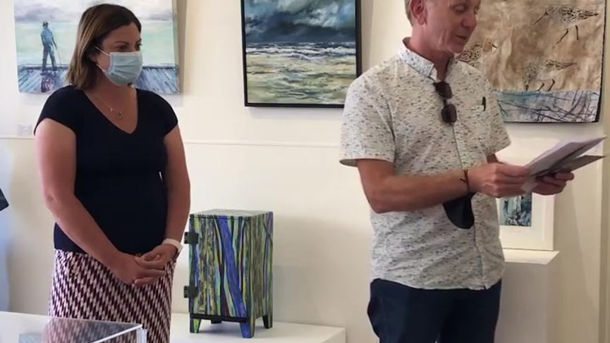 Offical opening Part 1 with Andrew Gray SE Arts